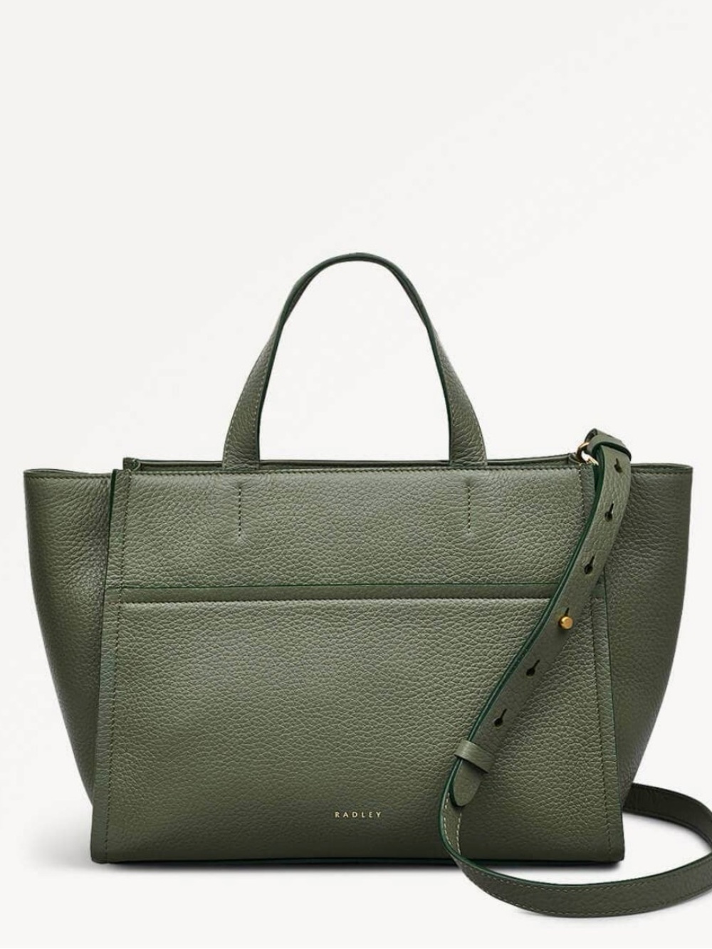 Oak Street Medium Ziptop Grab Dark Olive